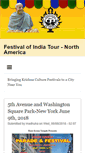 Mobile Screenshot of festivalofindia.org